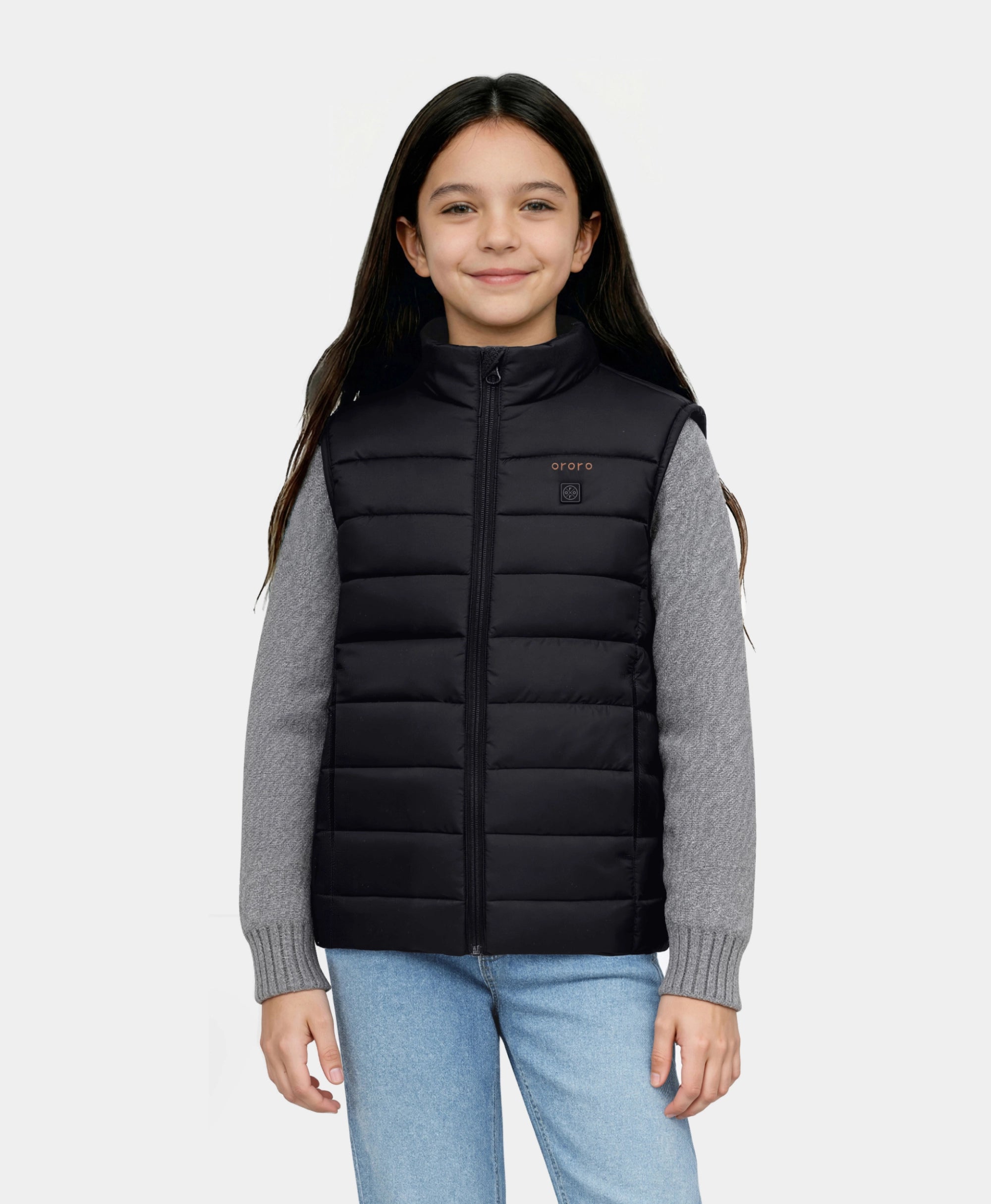 Kids' 4-Zone Classic Heated Gilet, Thumbnail 11