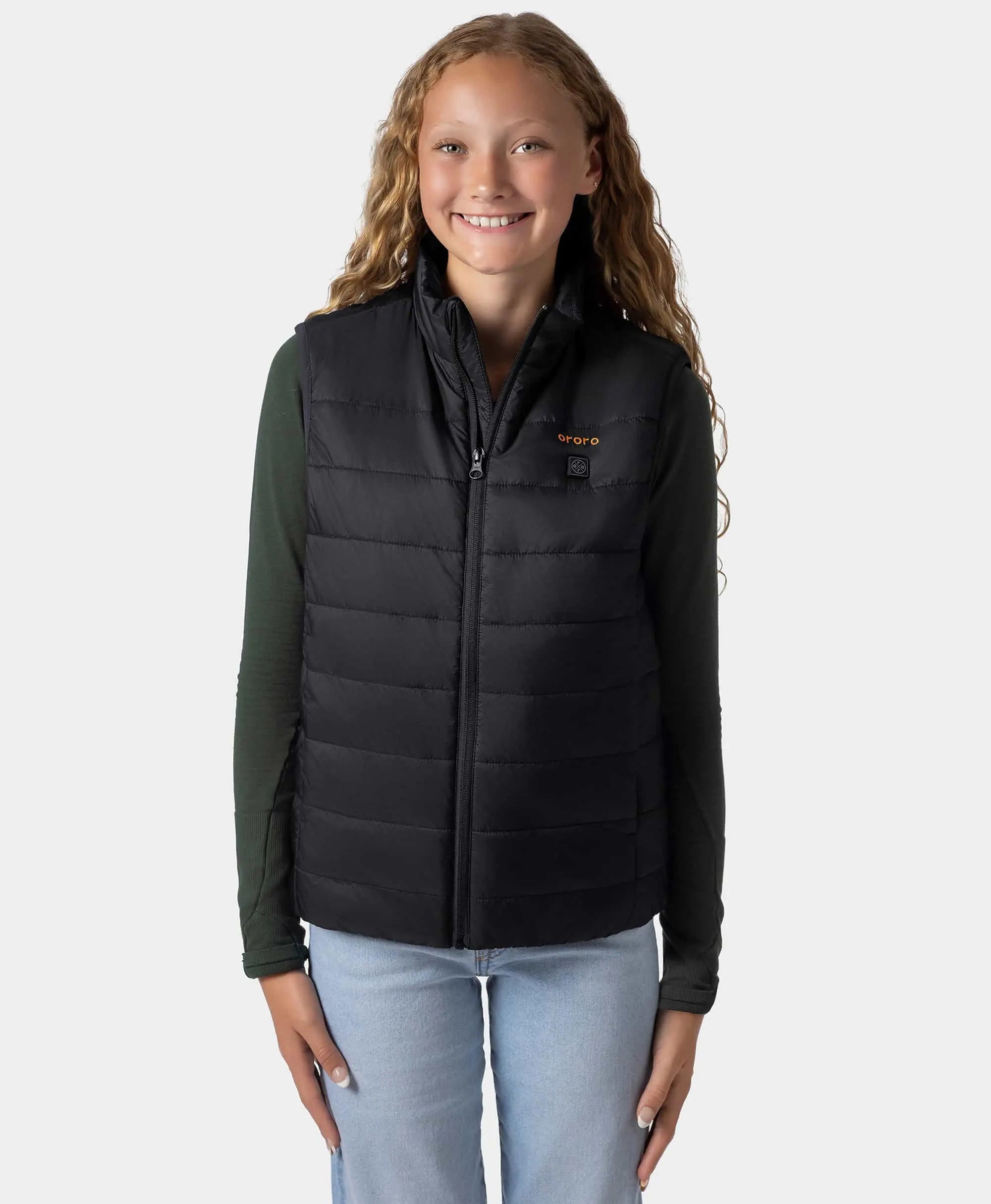 Kids' 4-Zone Classic Heated Gilet, Thumbnail 11