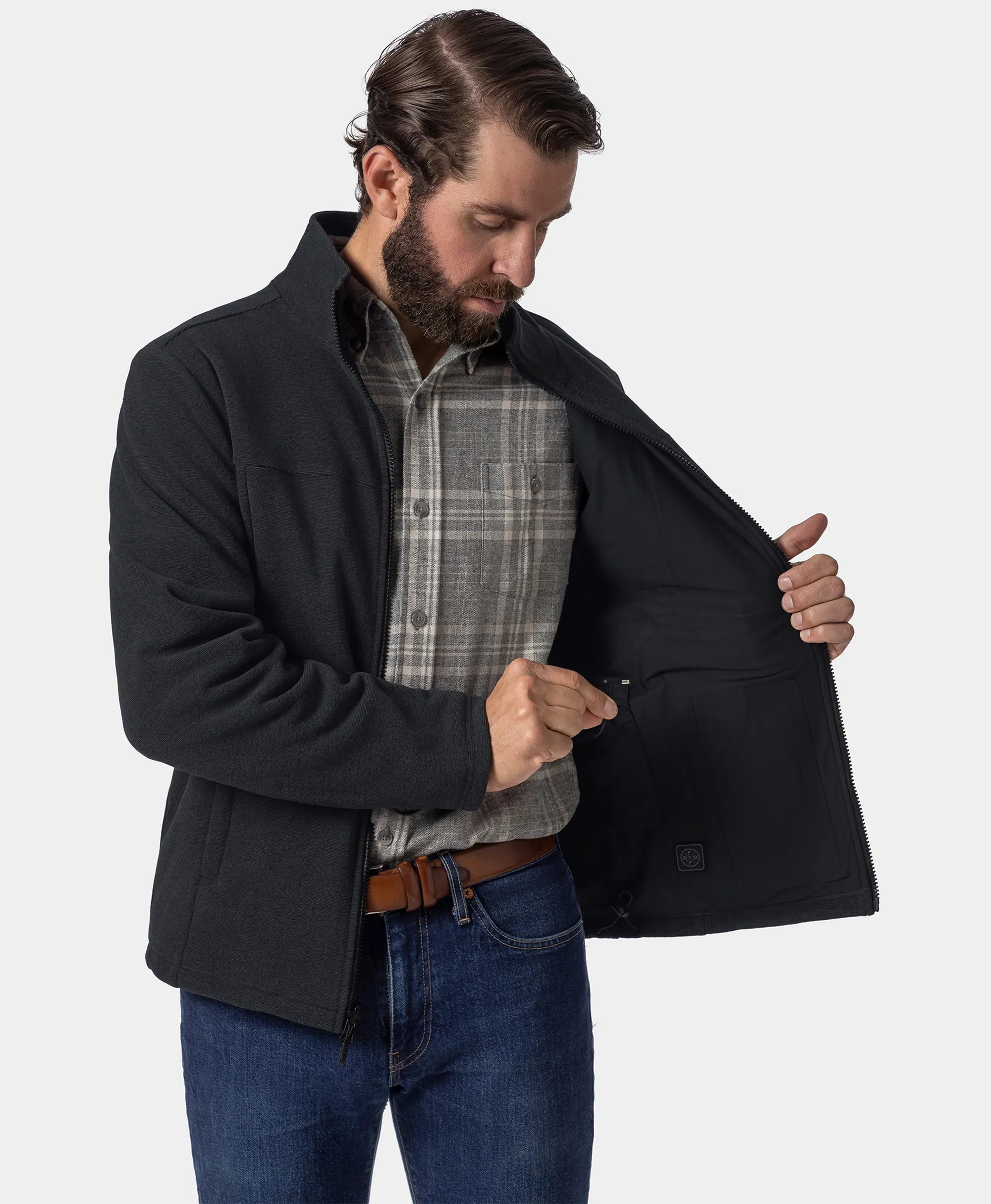 River Ridge Men's Heated Fleece Liner Jacket, Thumbnail 6