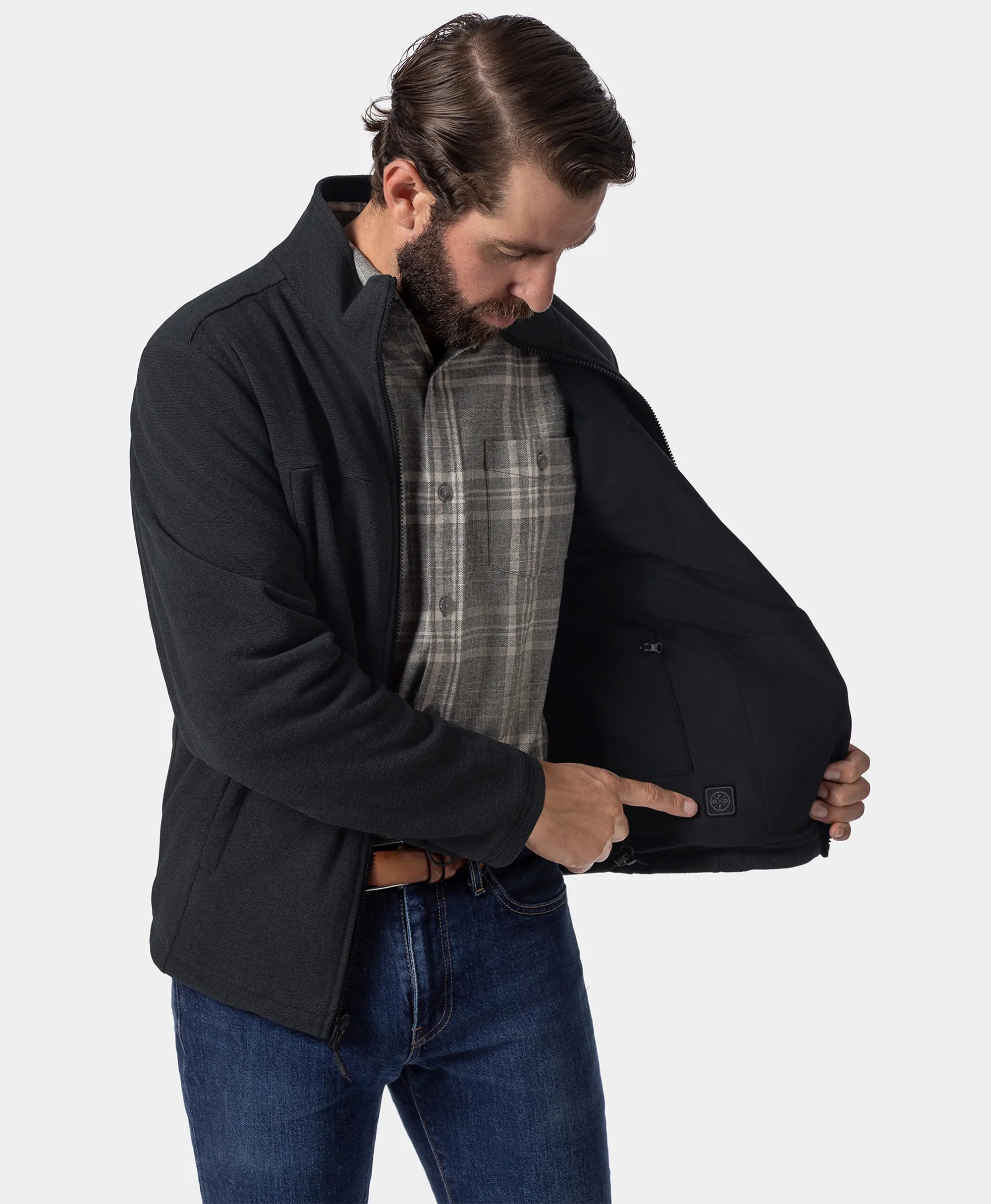 River Ridge Men's Heated Fleece Liner Jacket, Thumbnail 5