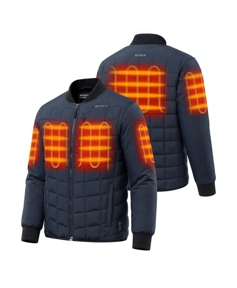 Scranton Men's 5-Zone Heated Bomber Jacket ,view 2
