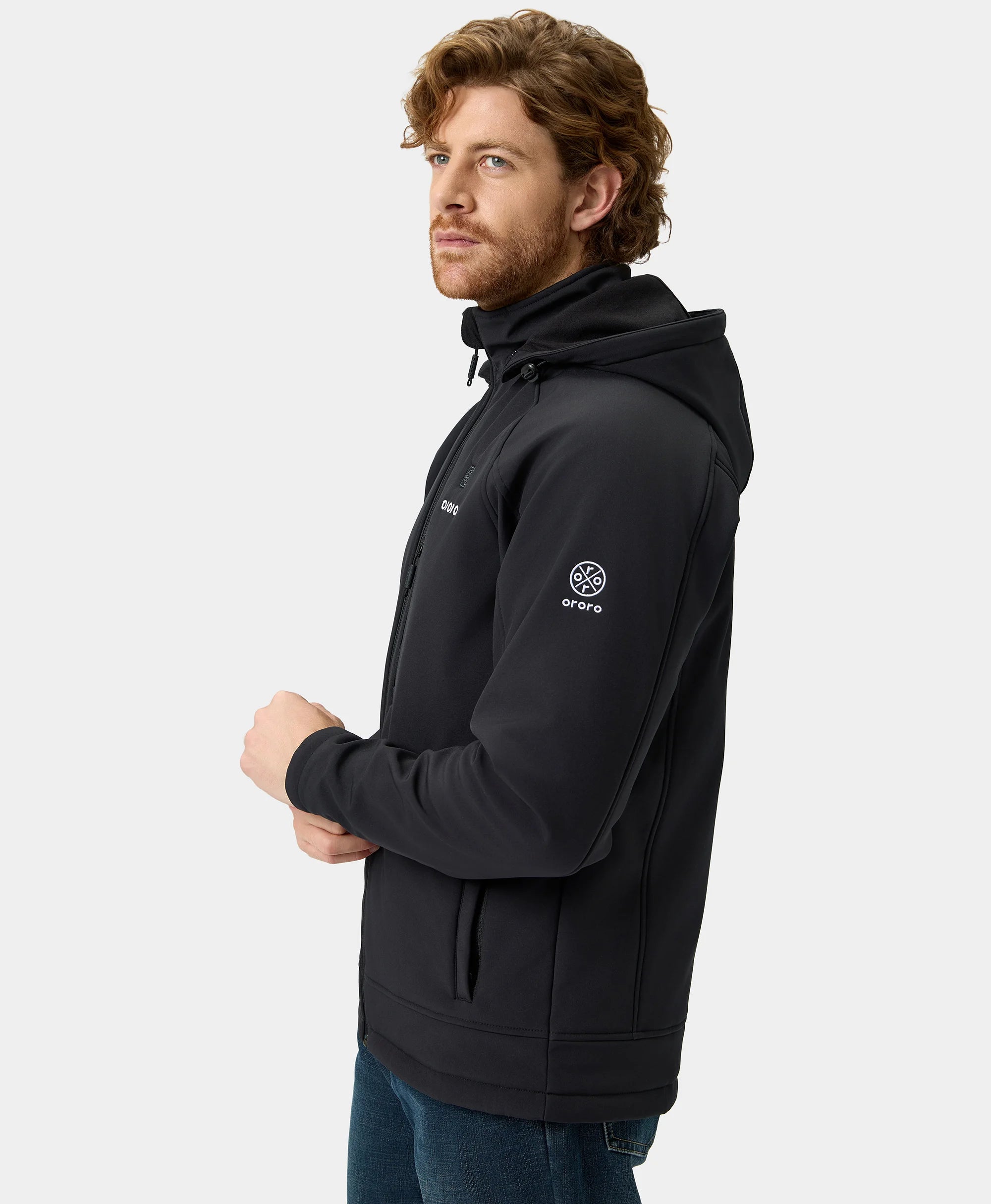 Paragon Men's Heated Jacket - Black, Thumbnail 4