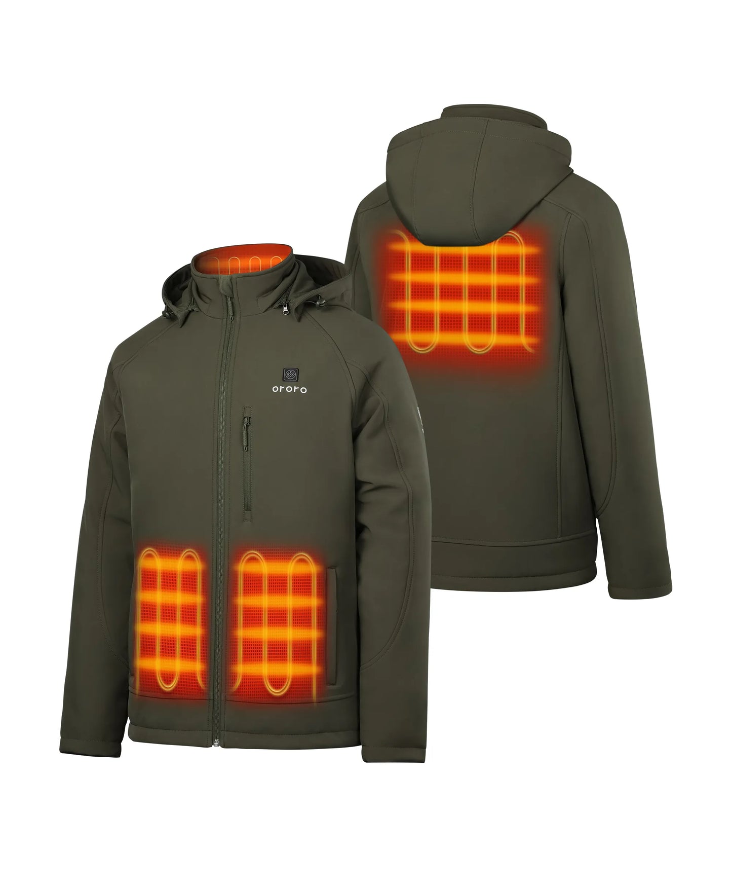 Paragon Men's Heated Jacket - Black