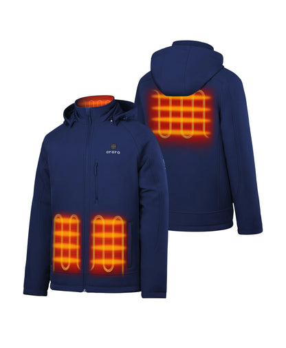 Paragon Men's Heated Jacket - Black