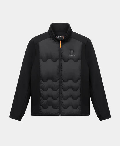 Men's Verbier 4-Zone Heated Down Jacket - Black