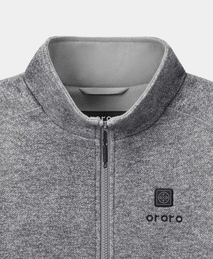 Men's Heated Full-Zip Fleece Jacket (4 Heating Zones)