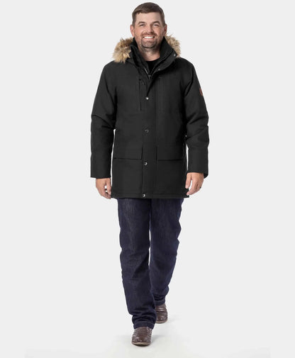Gstaad Men's 4-Zone Heated Parka Jacket