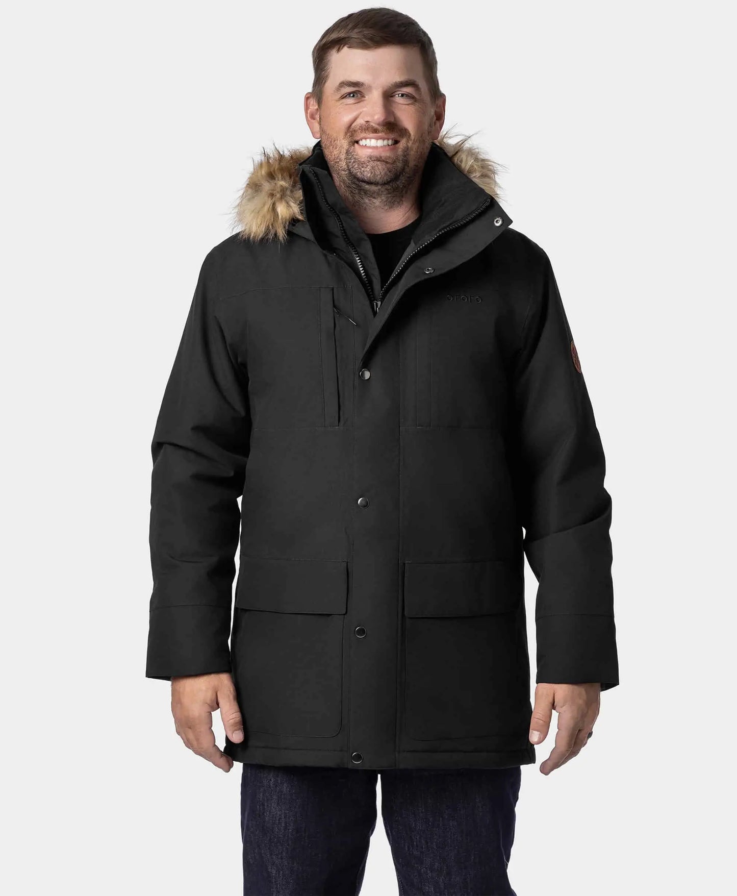 Gstaad Men's 4-Zone Heated Parka Jacket