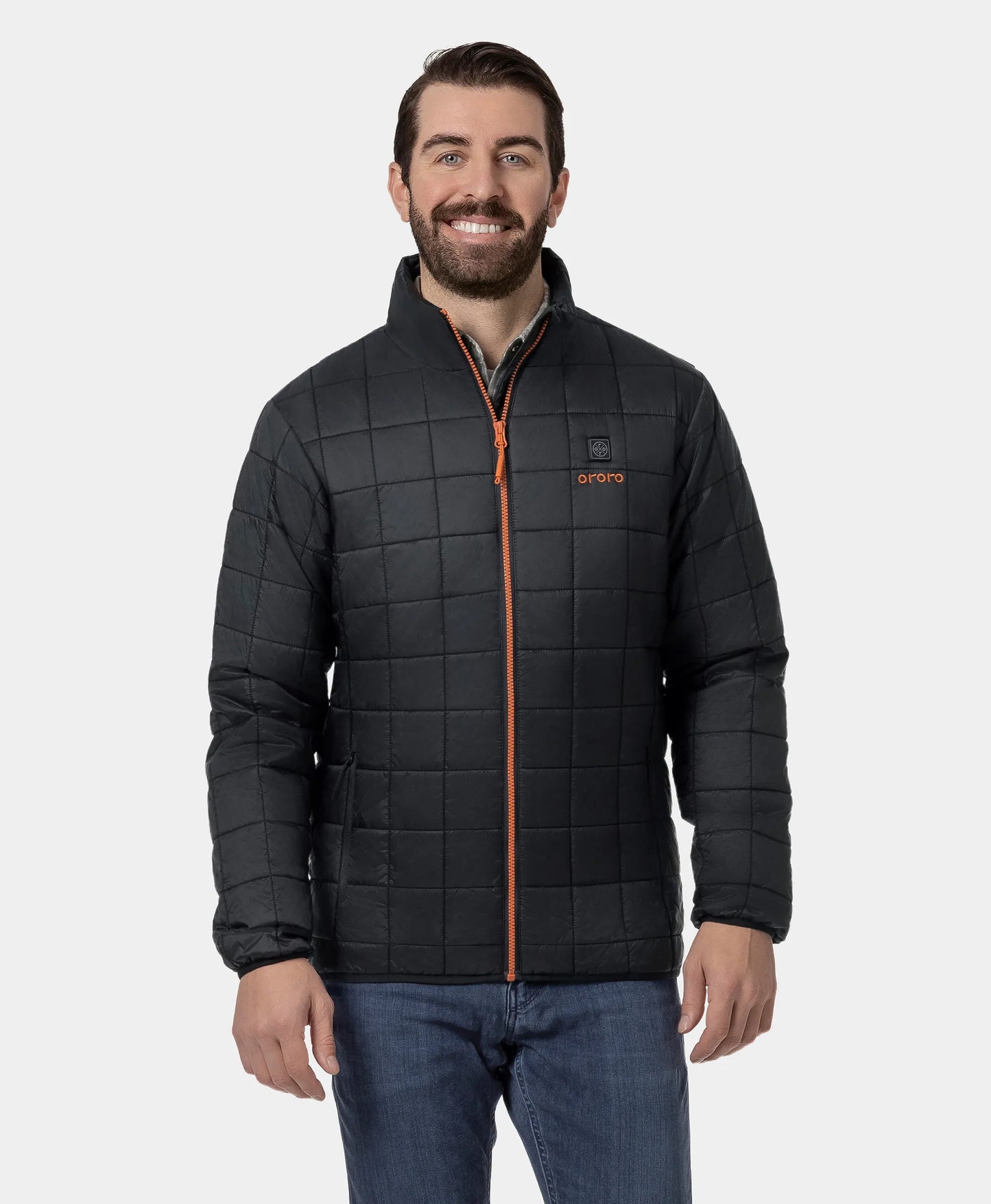 Prism Men's 4-Zone Quilted Heated Jacket