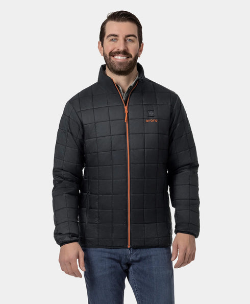 Prism Men's 4-Zone Quilted Heated Jacket ,view 1