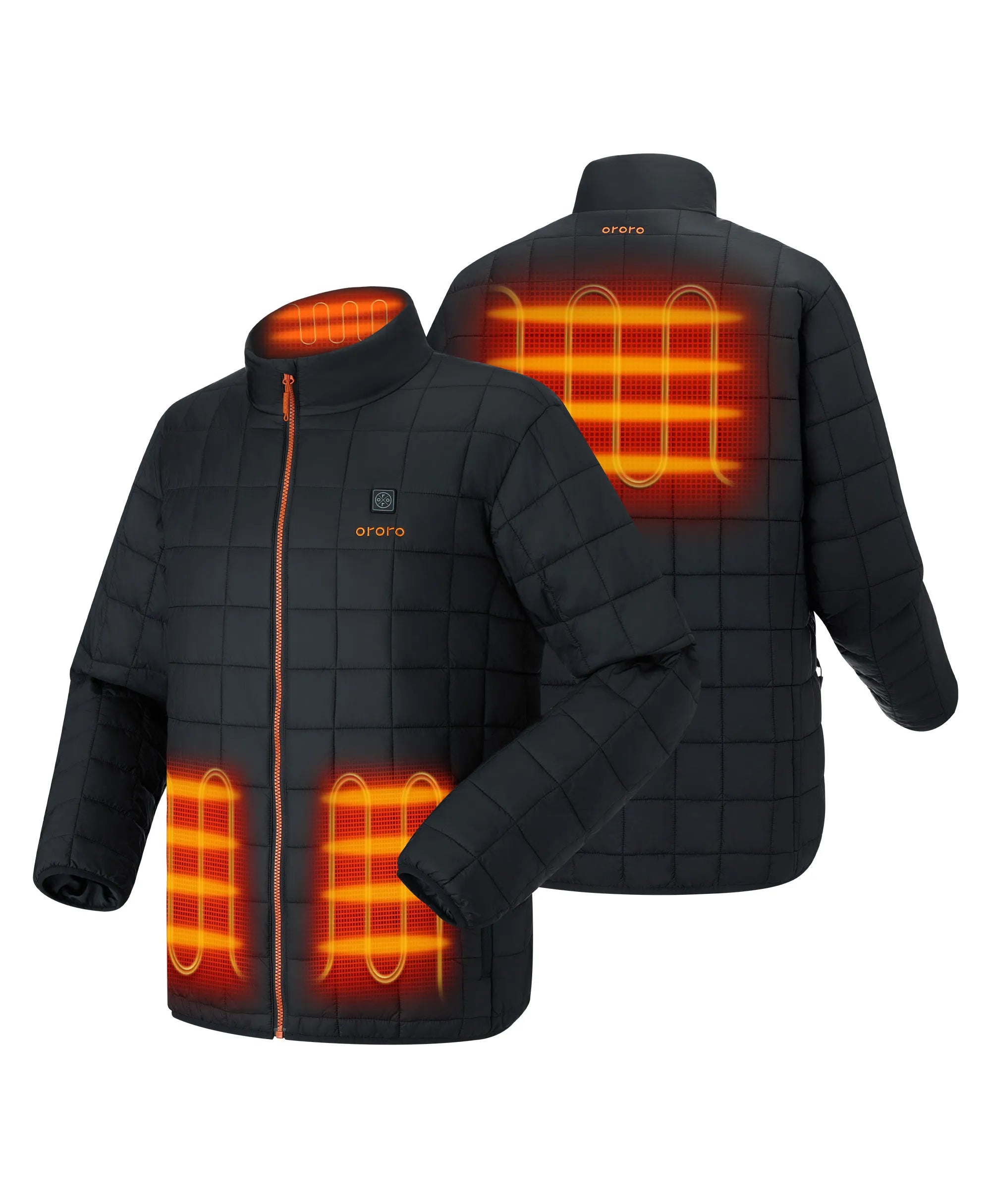 Final Sale - Prism Men's 4-Zone Heated Quilted Jacket, Thumbnail 2