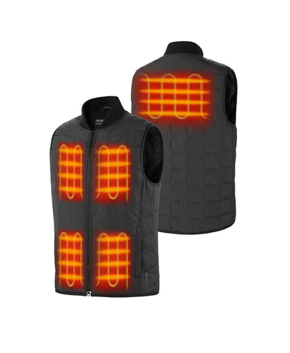 Scranton Men's 5-Zone Insulated Heated Bomber Gilet