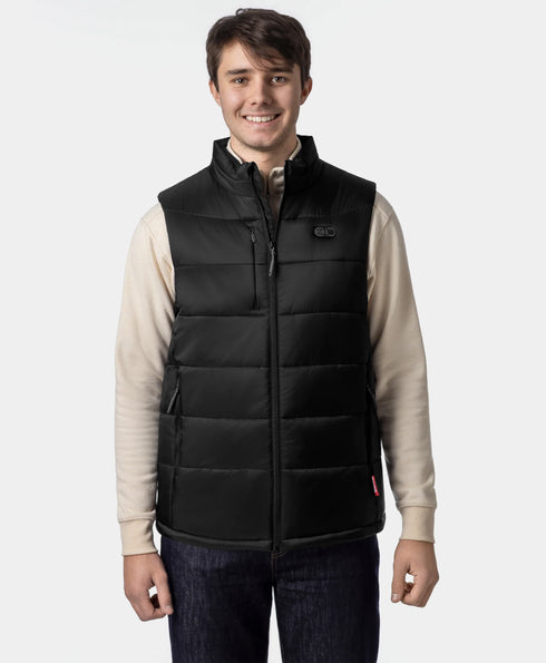 SureWarm® Men's 6-Zone Dual-Control Classic Pro Heated Gilet ,view 1