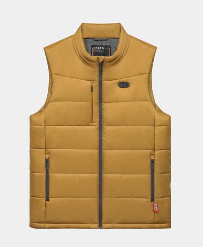 SureWarm® Men's 6-Zone Dual-Control Classic Pro Heated Vest - Khaki