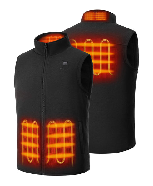 4 Heating Zones(Collar, Mid-back, Left & Right Pockets) ,view 2