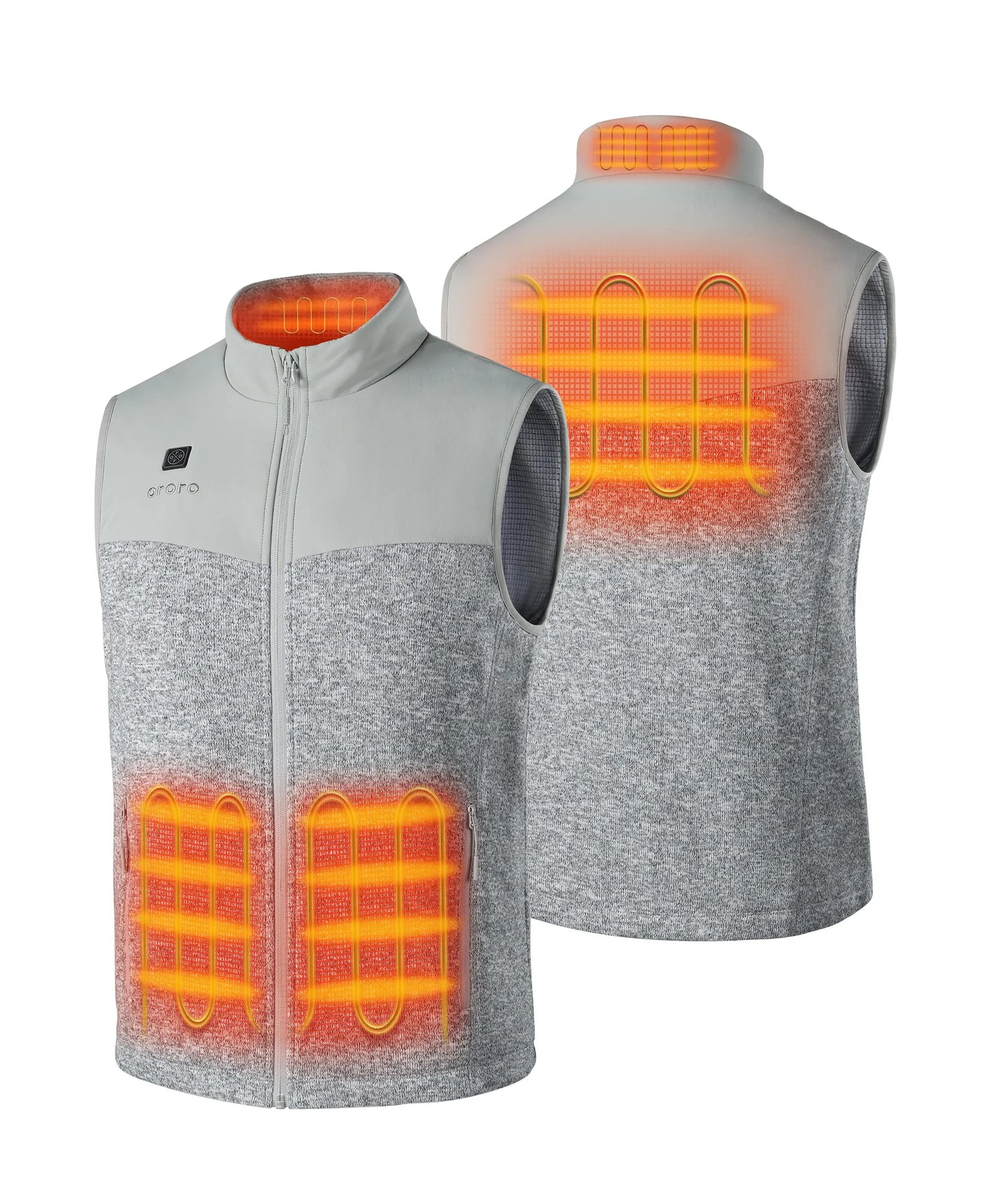 Augusta Men's Heated Sweater Fleece Gilet