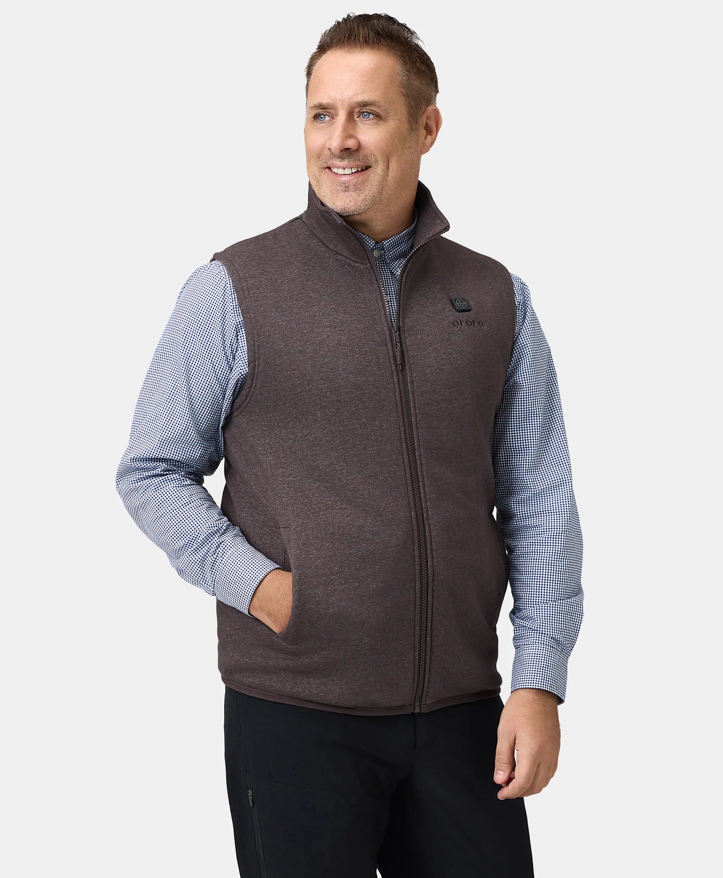 Men's Heated Fleece Gilet (4 Heating Zones)