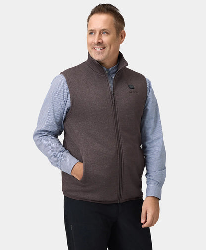 Men's Heated Fleece Gilet (4 Heating Zones)