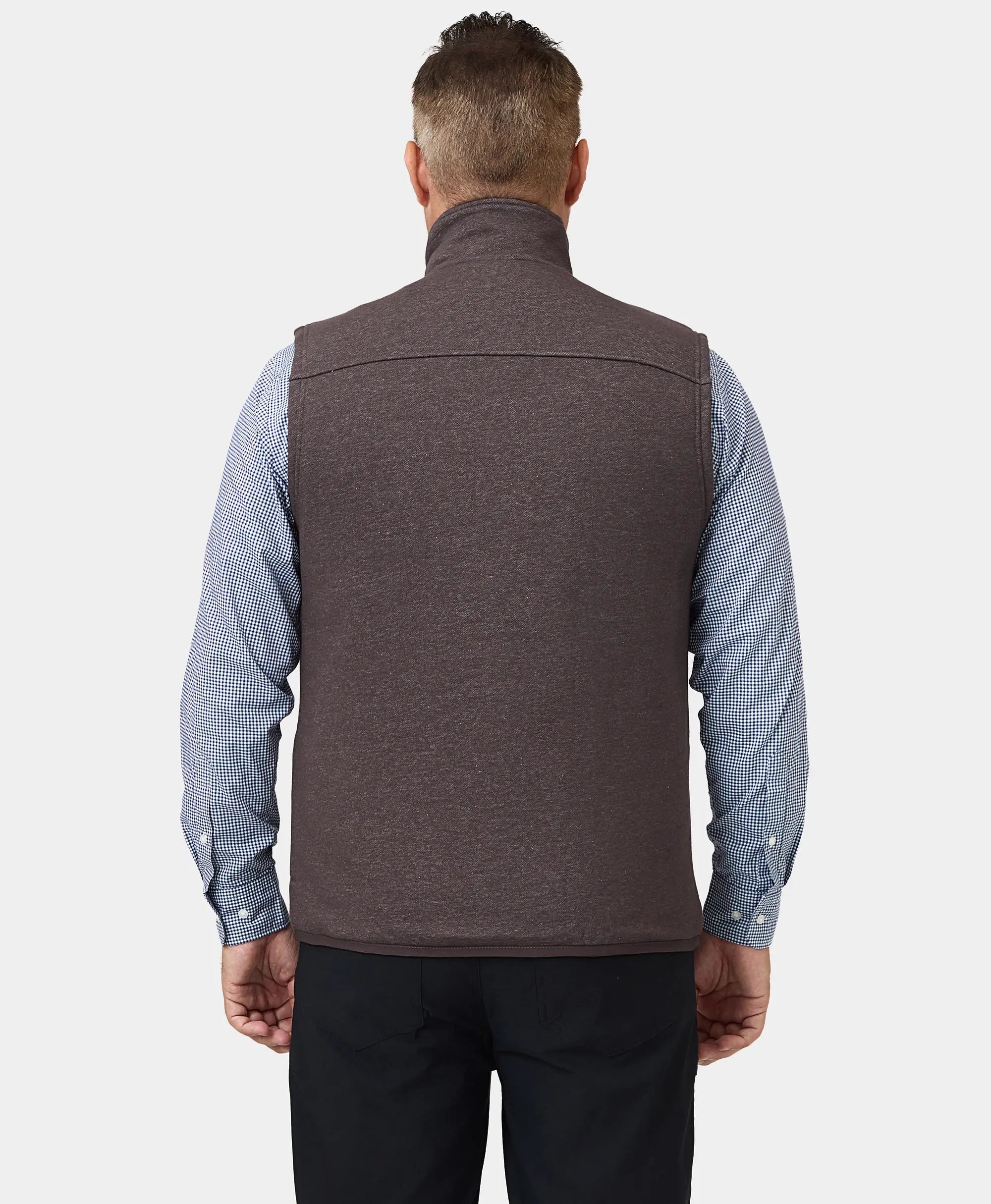 Final Sale - Men's Heated Fleece Gilet, Thumbnail 48