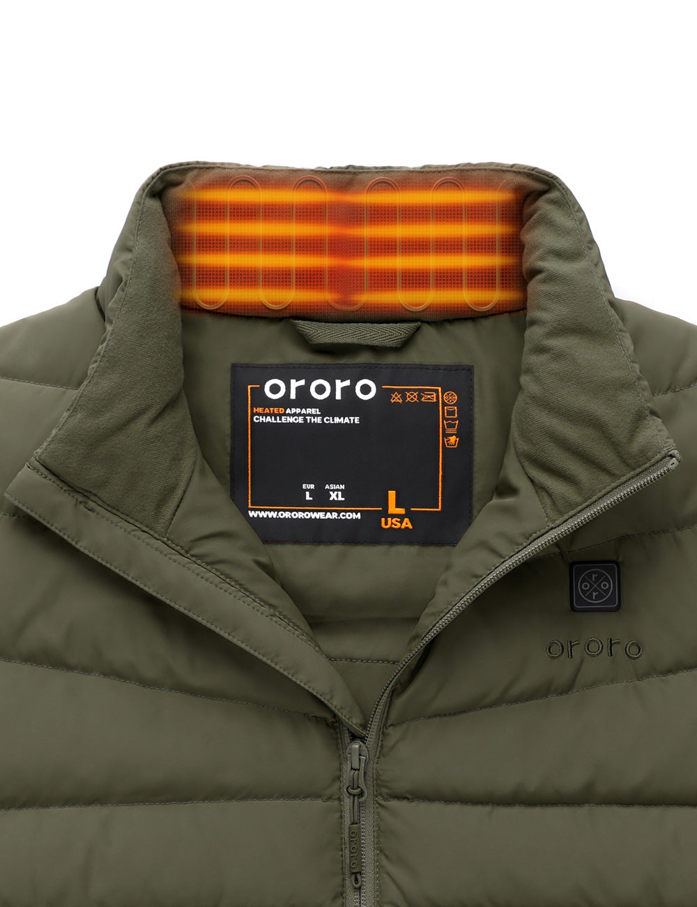 Men's Heated Lightweight Down Gilet, Thumbnail 42