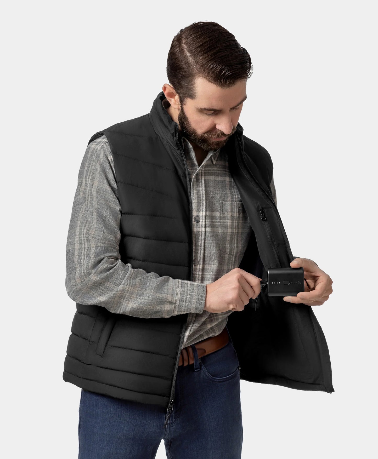Men's Heated Lightweight Down Gilet