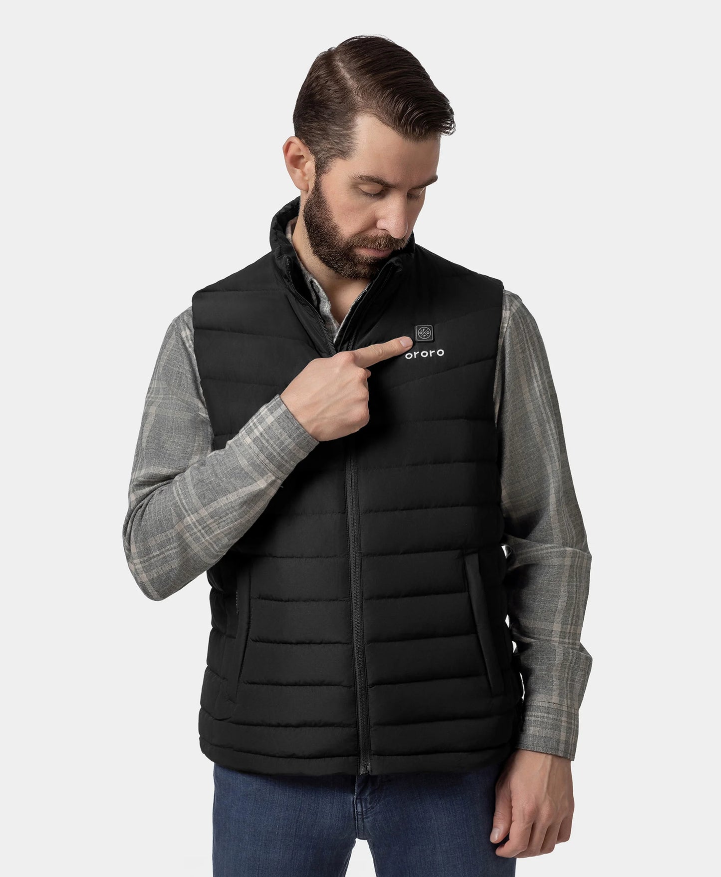 Men's Heated Lightweight Down Gilet