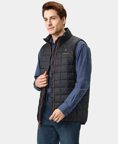 Prism Men's 4-Zone Quilted Heated Gilet
