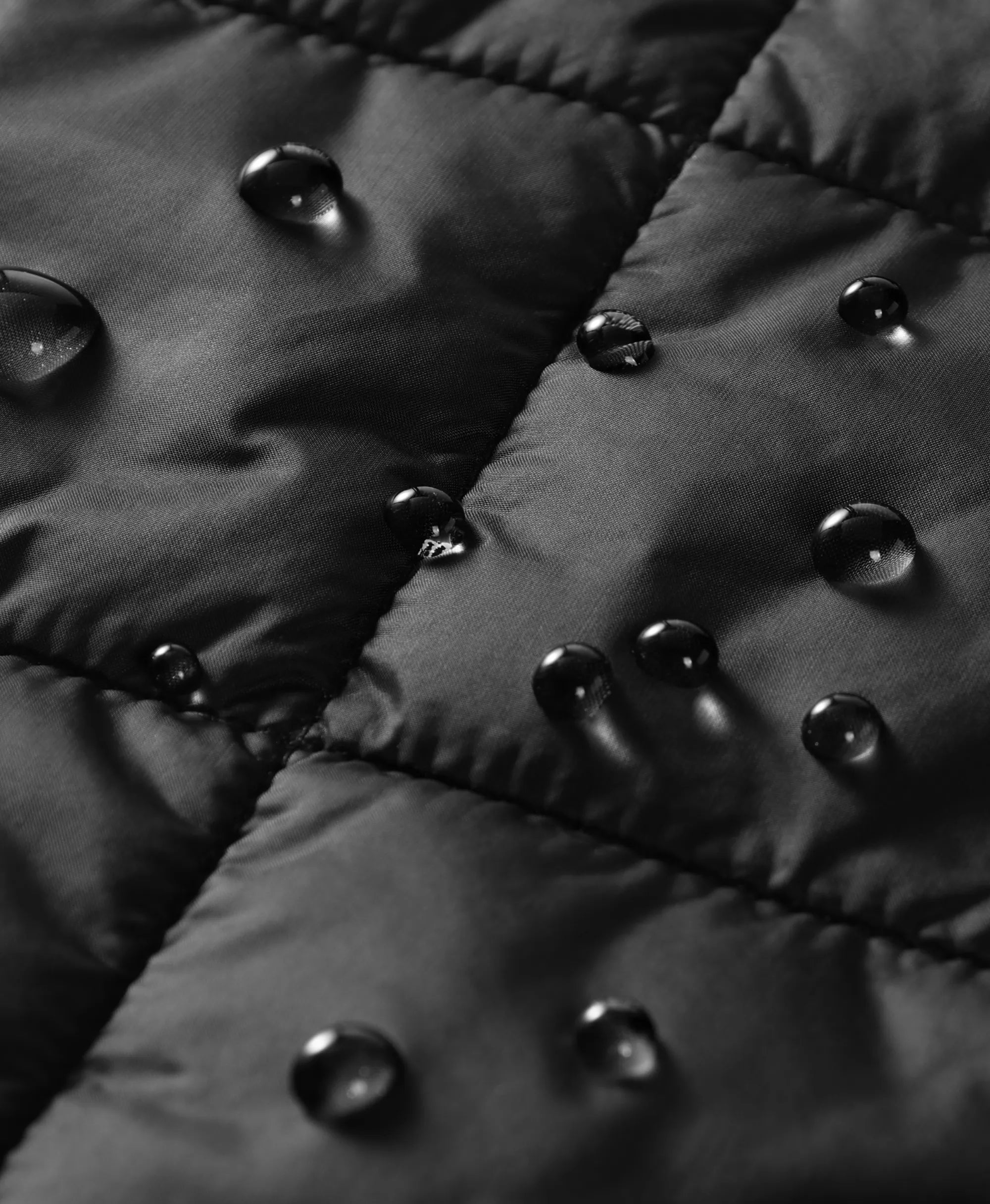 water-resistant shell