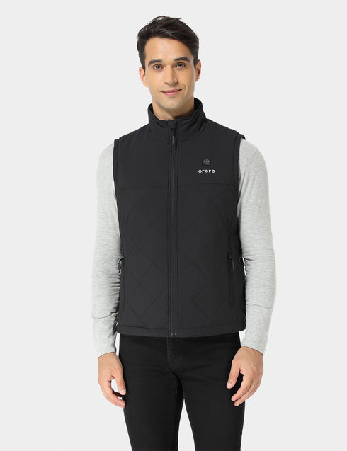 Men's Heated Quilted Vest ,view 2