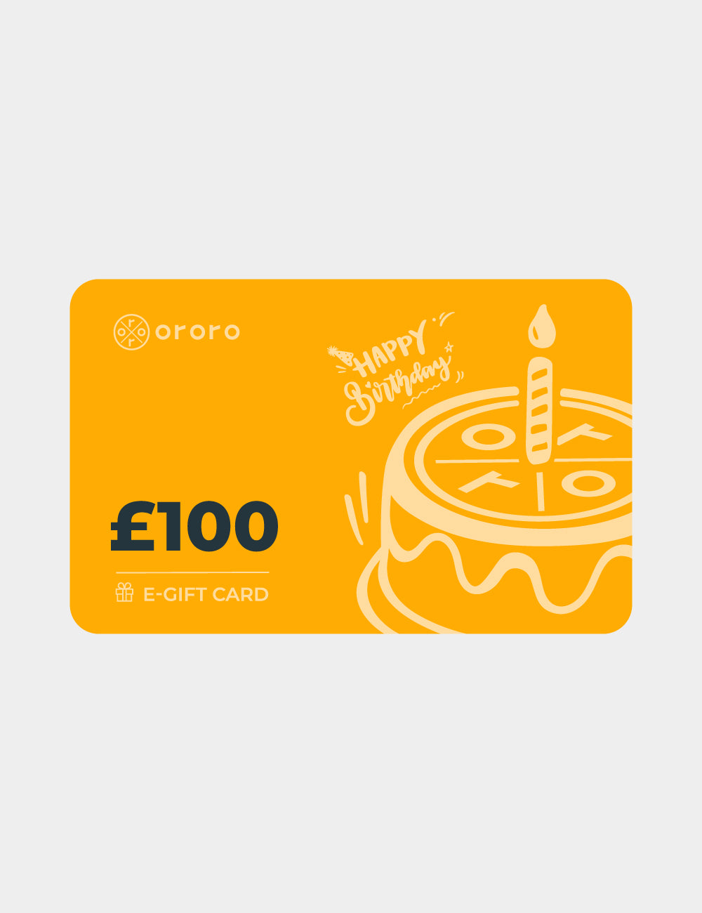 £100/£200 ororo E-Gift Card