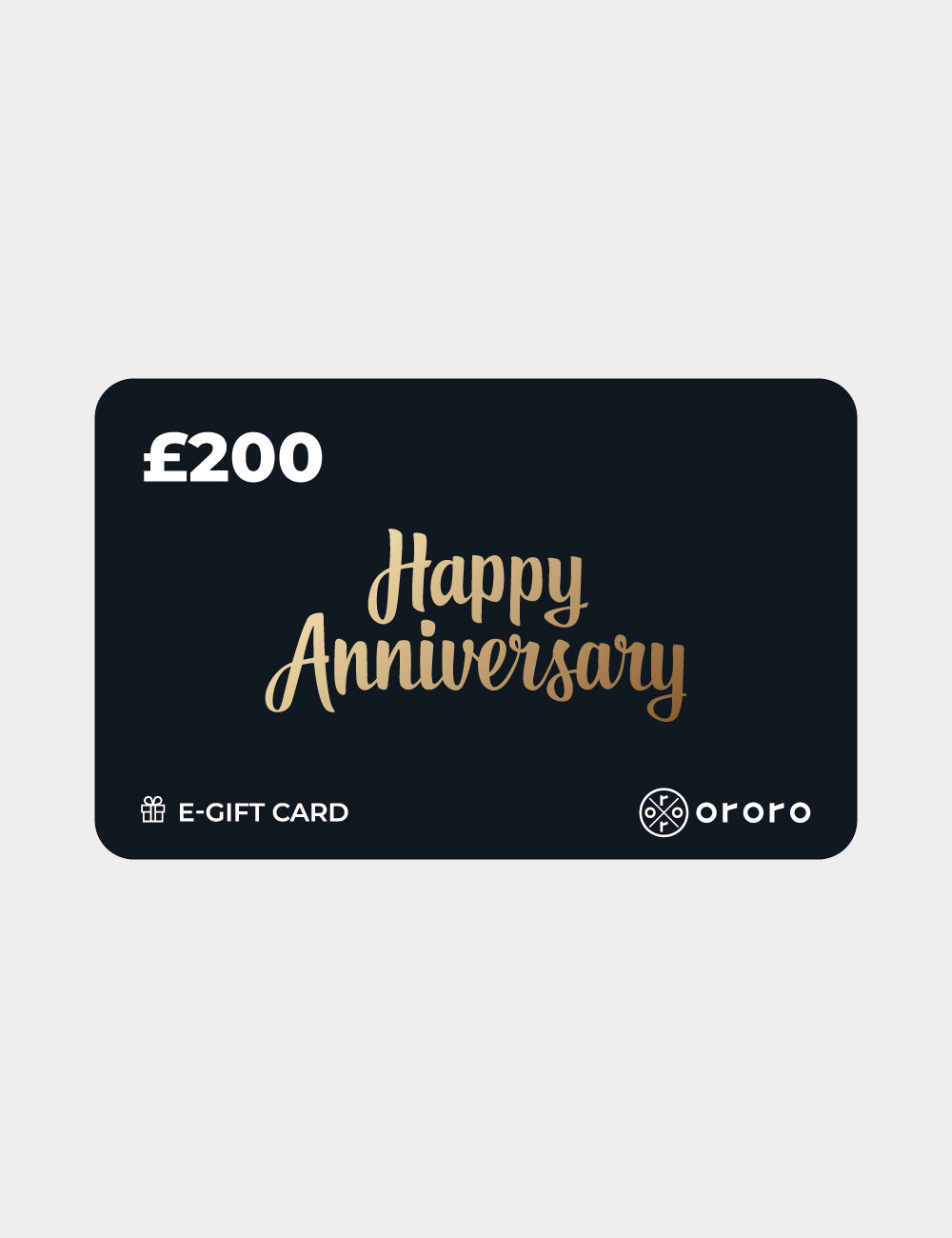 £100/£200 ororo E-Gift Card