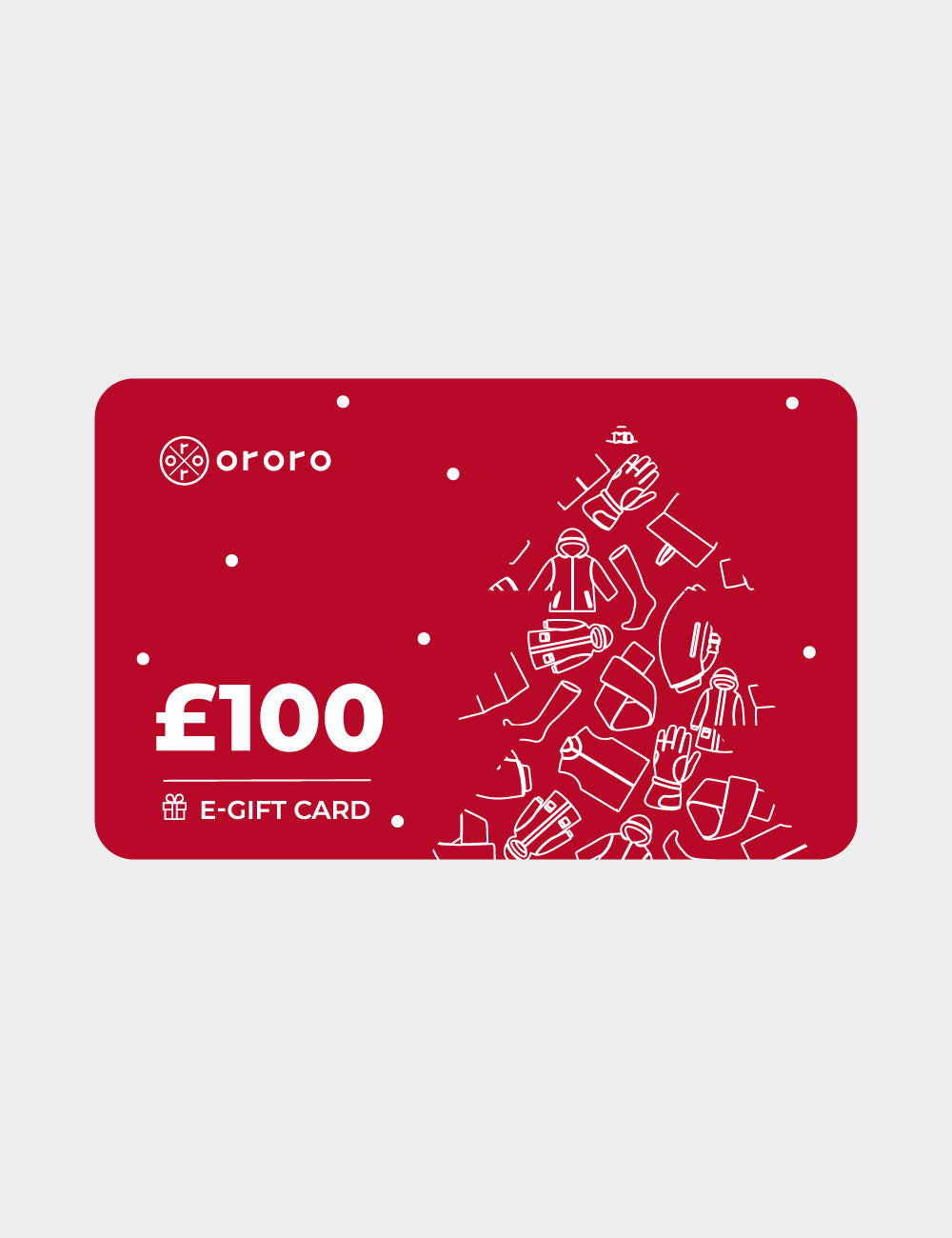 £100/£200 ororo E-Gift Card