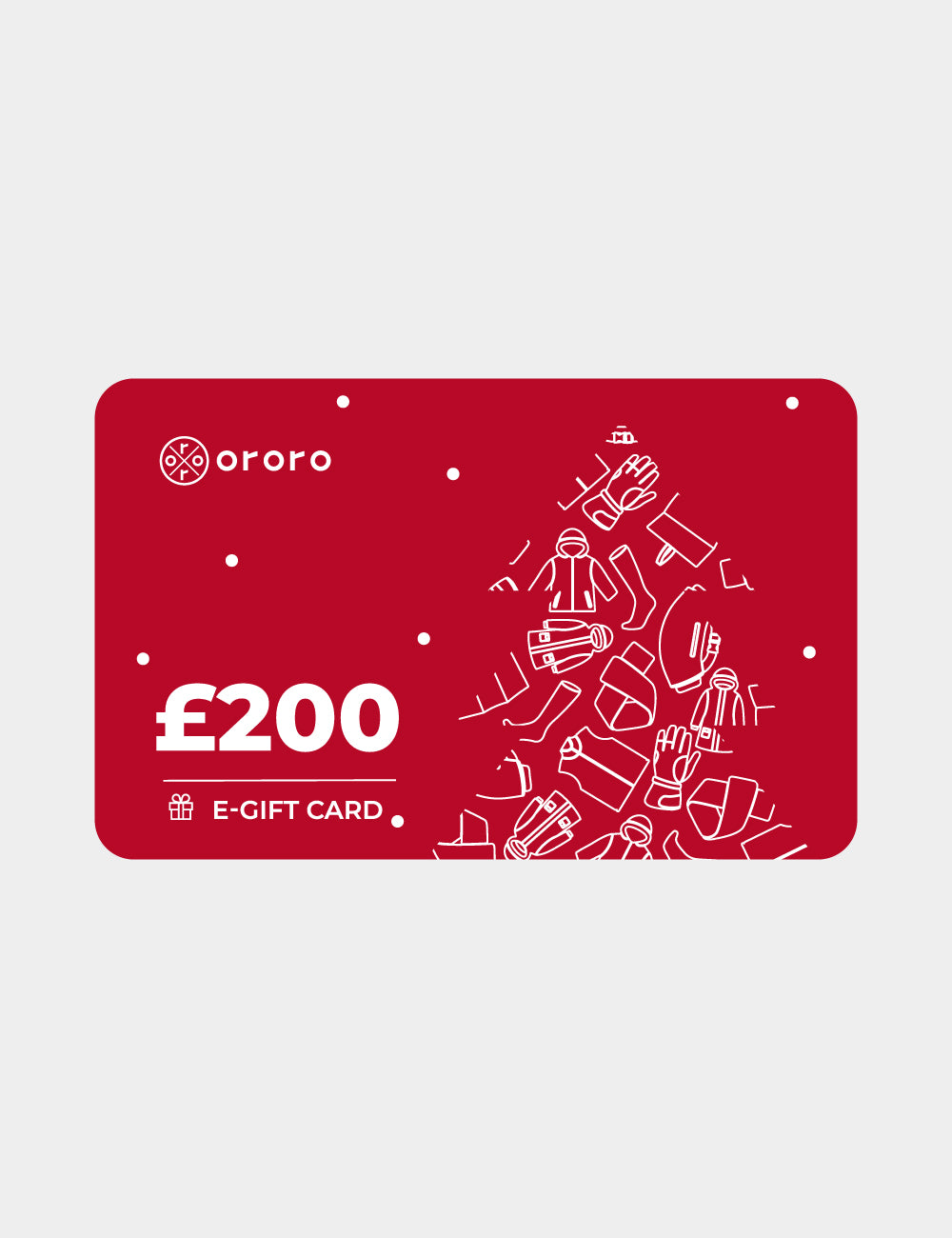 £100/£200 ororo E-Gift Card, Thumbnail 2
