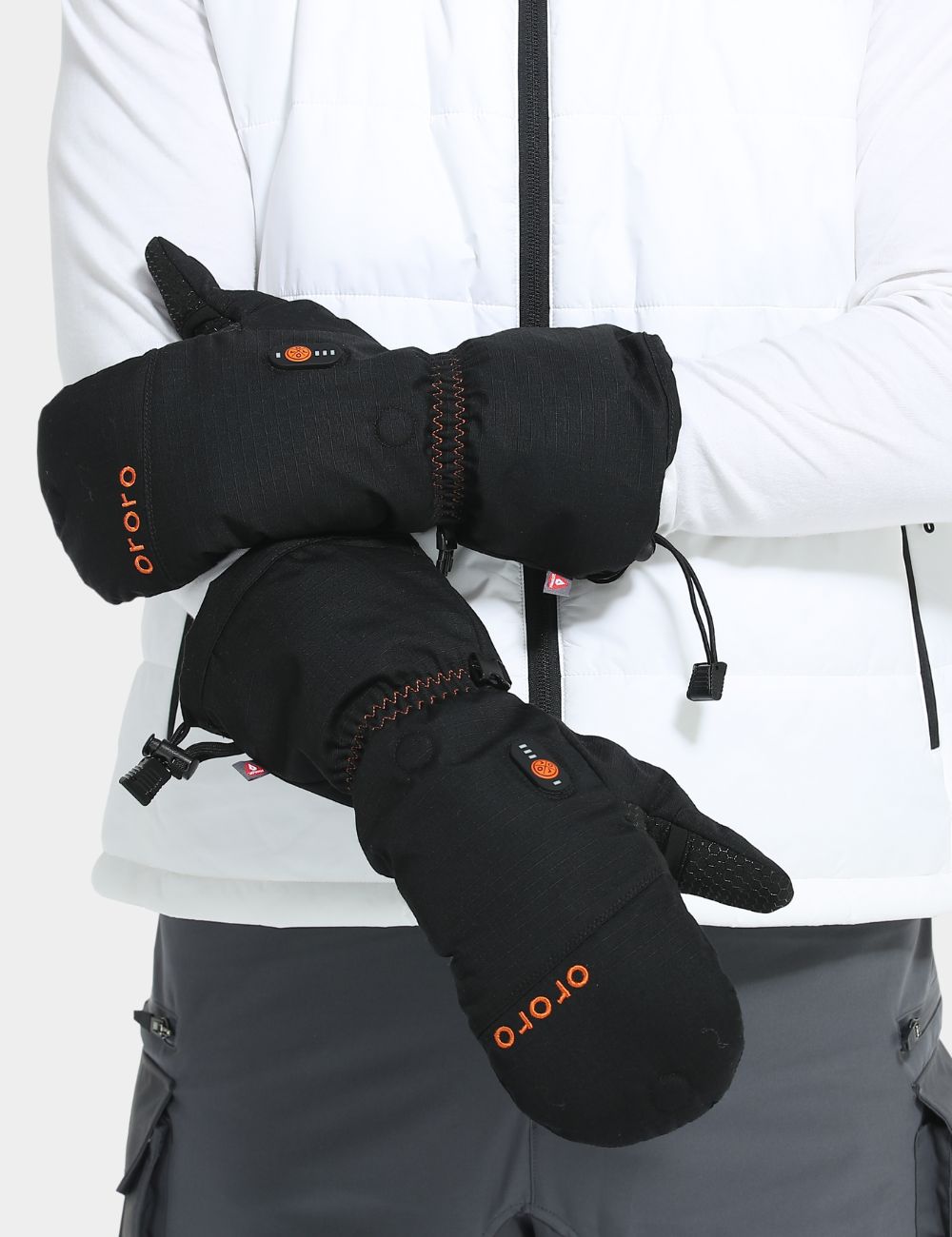 Unisex Heated Flip Top Mittens