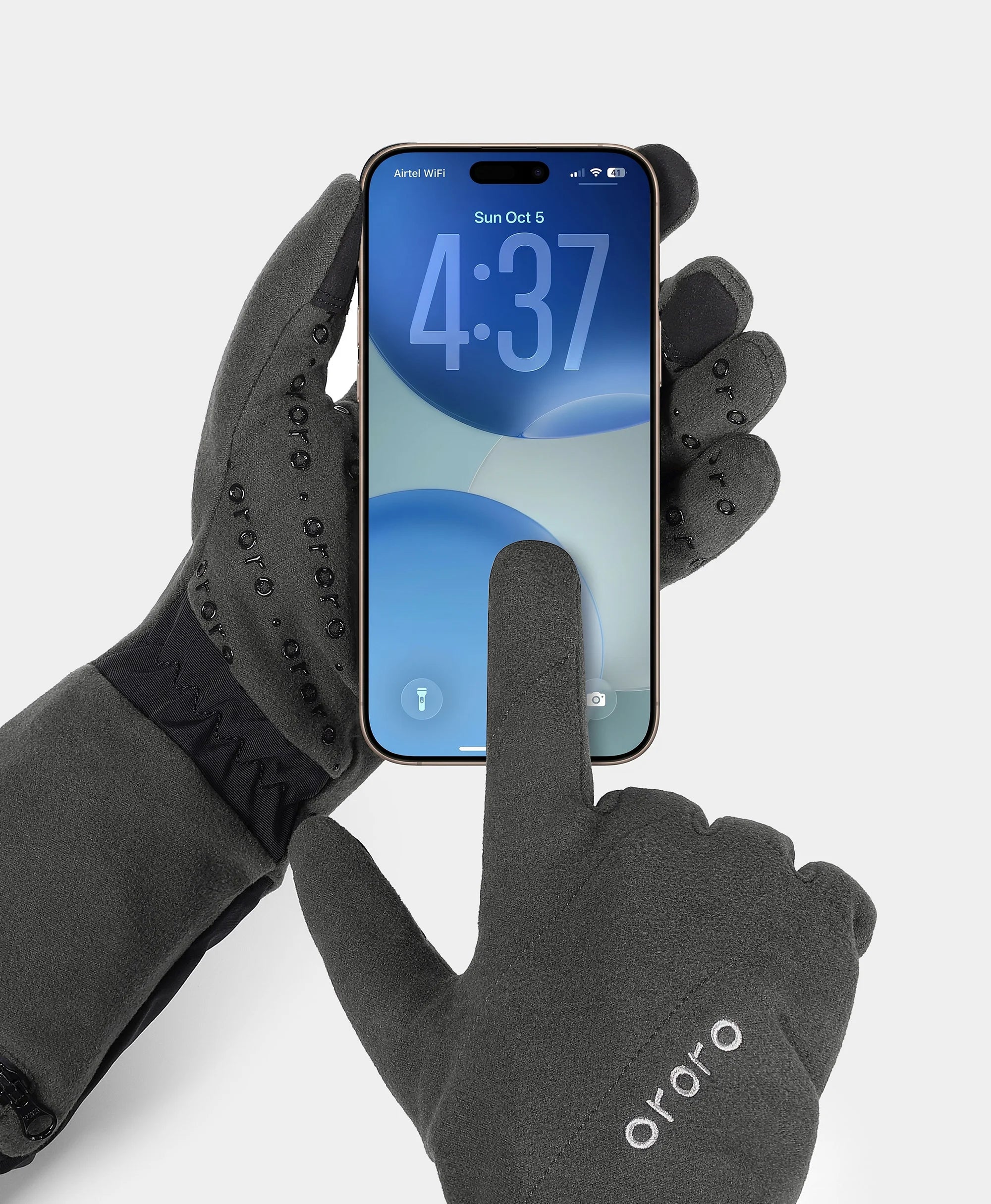 Glasgow Unisex Heated Dralon Liner Gloves, Thumbnail 5