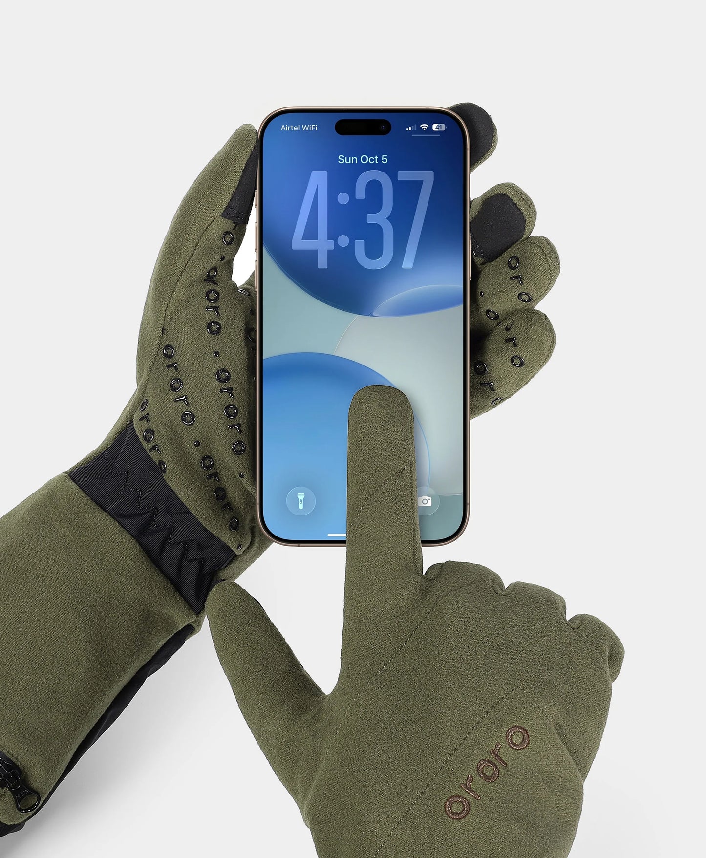 Glasgow Unisex Heated Dralon Liner Gloves