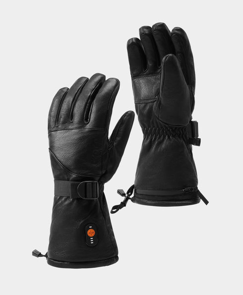 Boise Unisex Heated Full Leather Gloves view 1