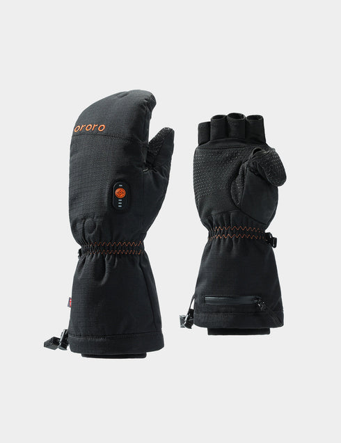 Unisex Heated Flip Top Mittens view 1