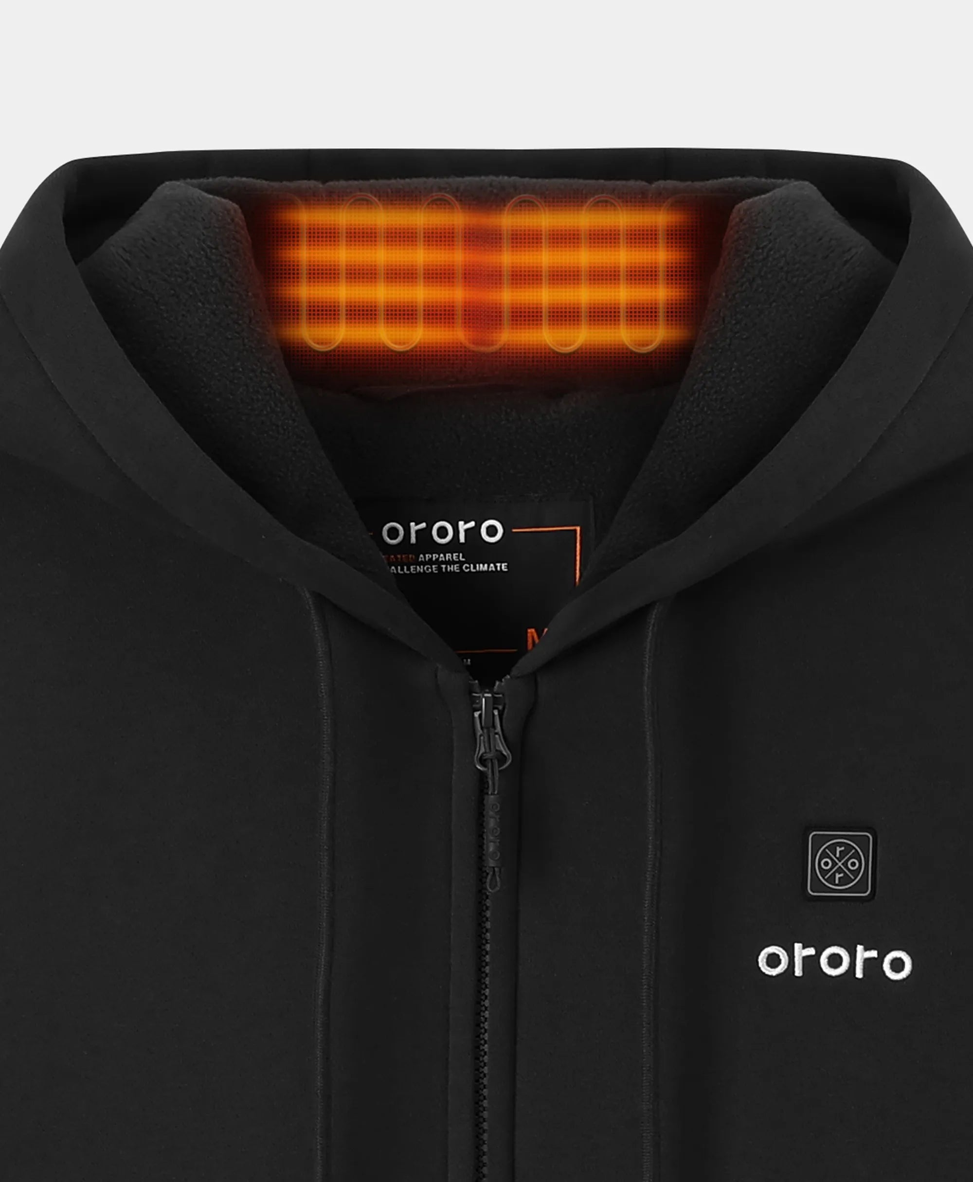 Element Unisex 4-Zone Fleece Heated Hoodie, Thumbnail 22