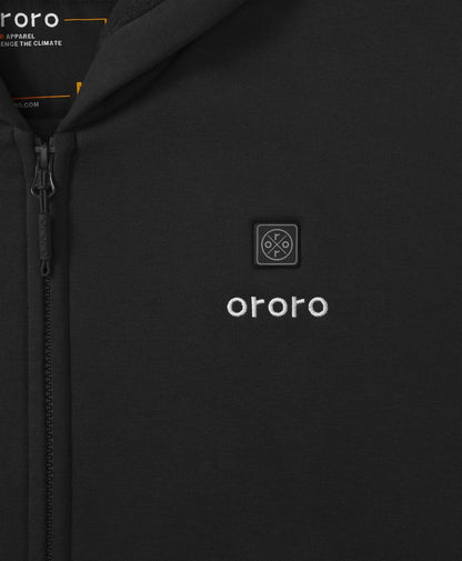 Element Unisex 4-Zone Fleece Heated Hoodie