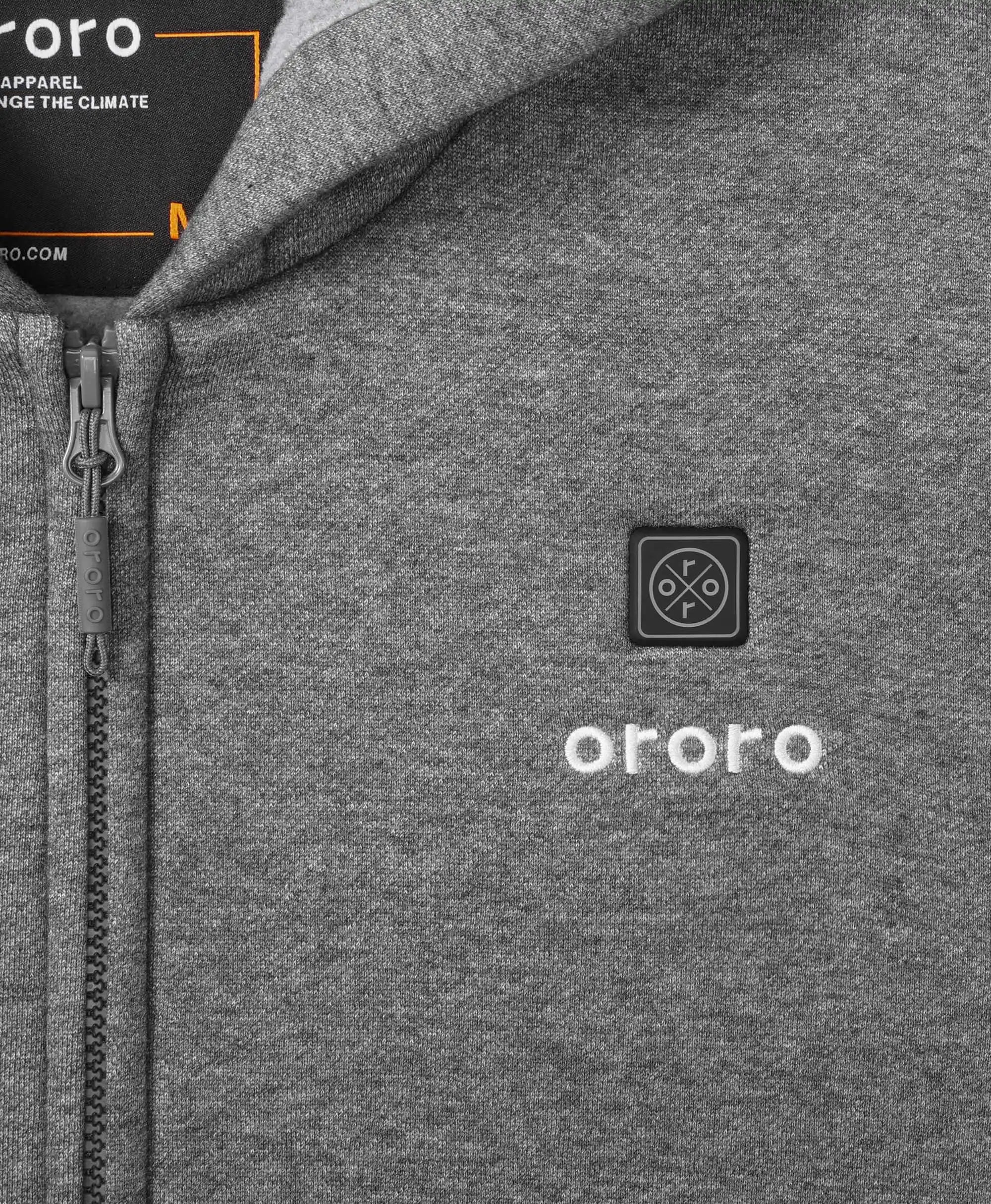 Element Unisex 4-Zone Fleece Heated Hoodie, Thumbnail 8