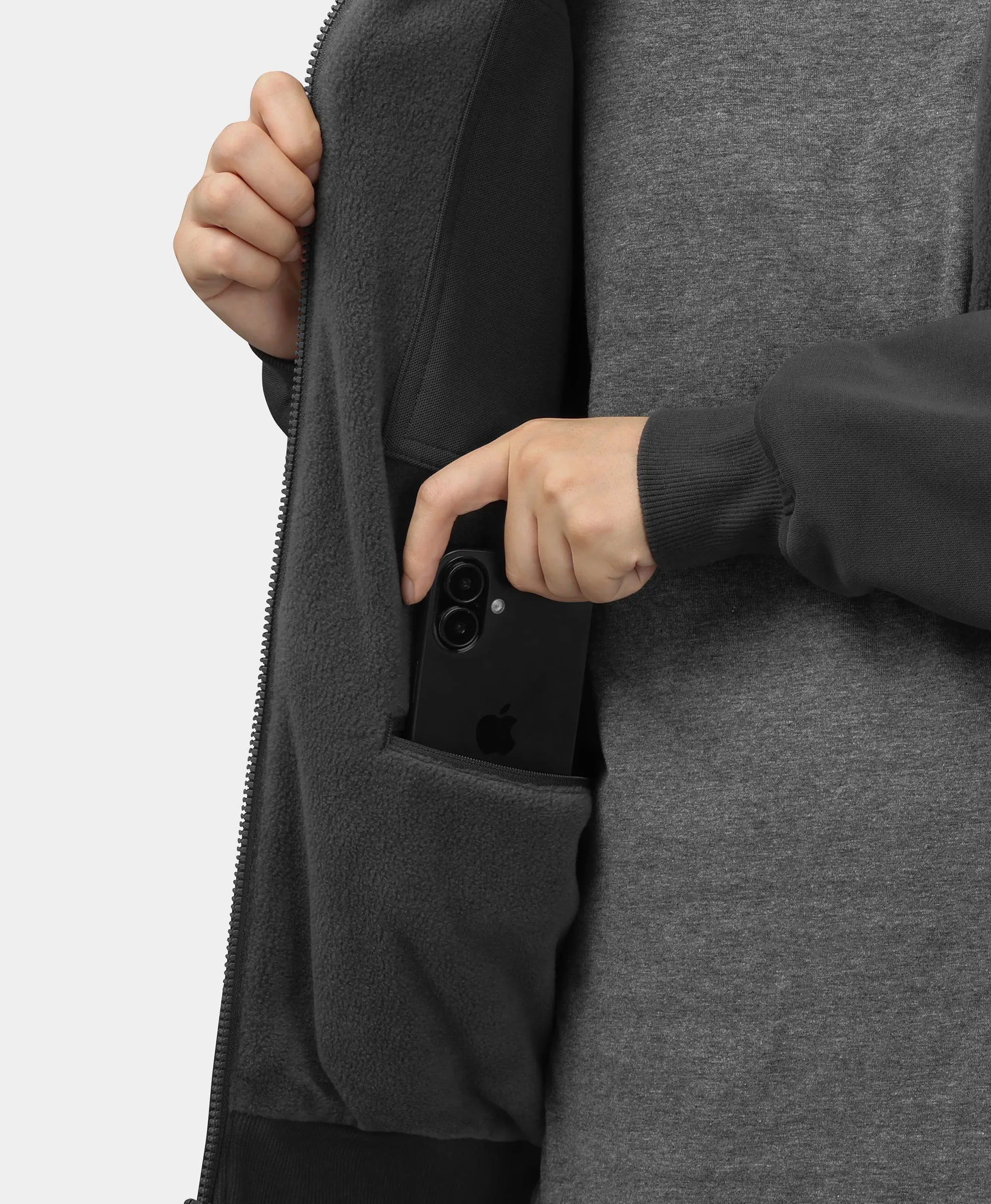 Element Unisex 4-Zone Fleece Heated Hoodie, Thumbnail 13