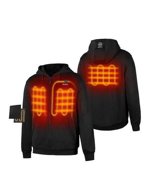 Upper back, Left & Right Chest Heating ,view 1