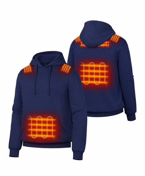 Preston Unisex 5-Zone Pullover Heated Hoodie ,view 2