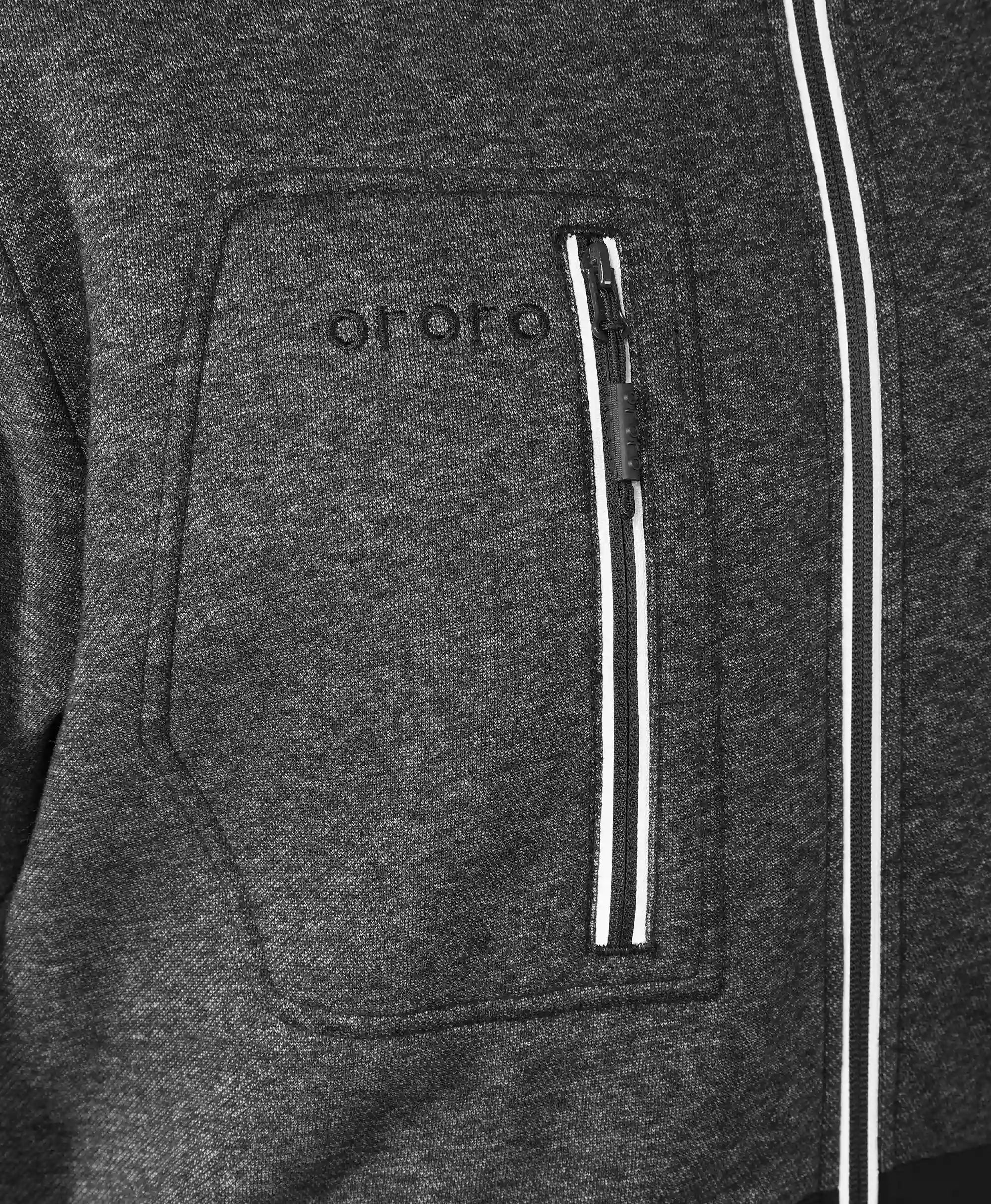 Wayne Unisex 5-Zone Heated Full-Zip Hoodie, Thumbnail 7