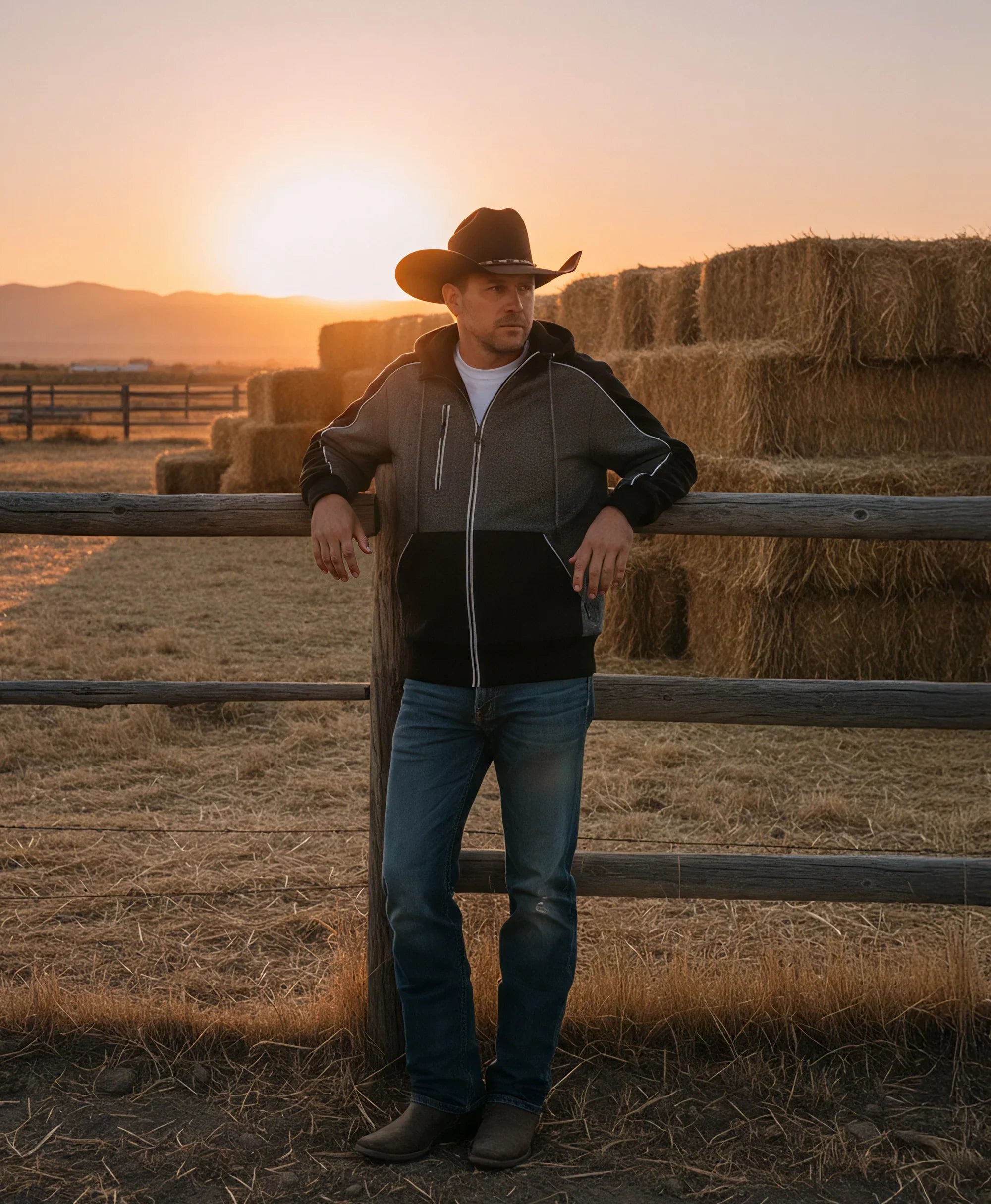 Wayne Unisex 5-Zone Heated Full-Zip Hoodie, Thumbnail 5