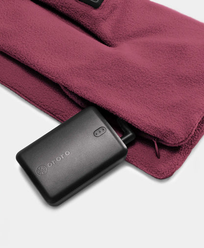 lightweight battery for heated scarf