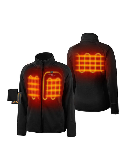 Mid-back, Left & Right Chest Heating ,view 1