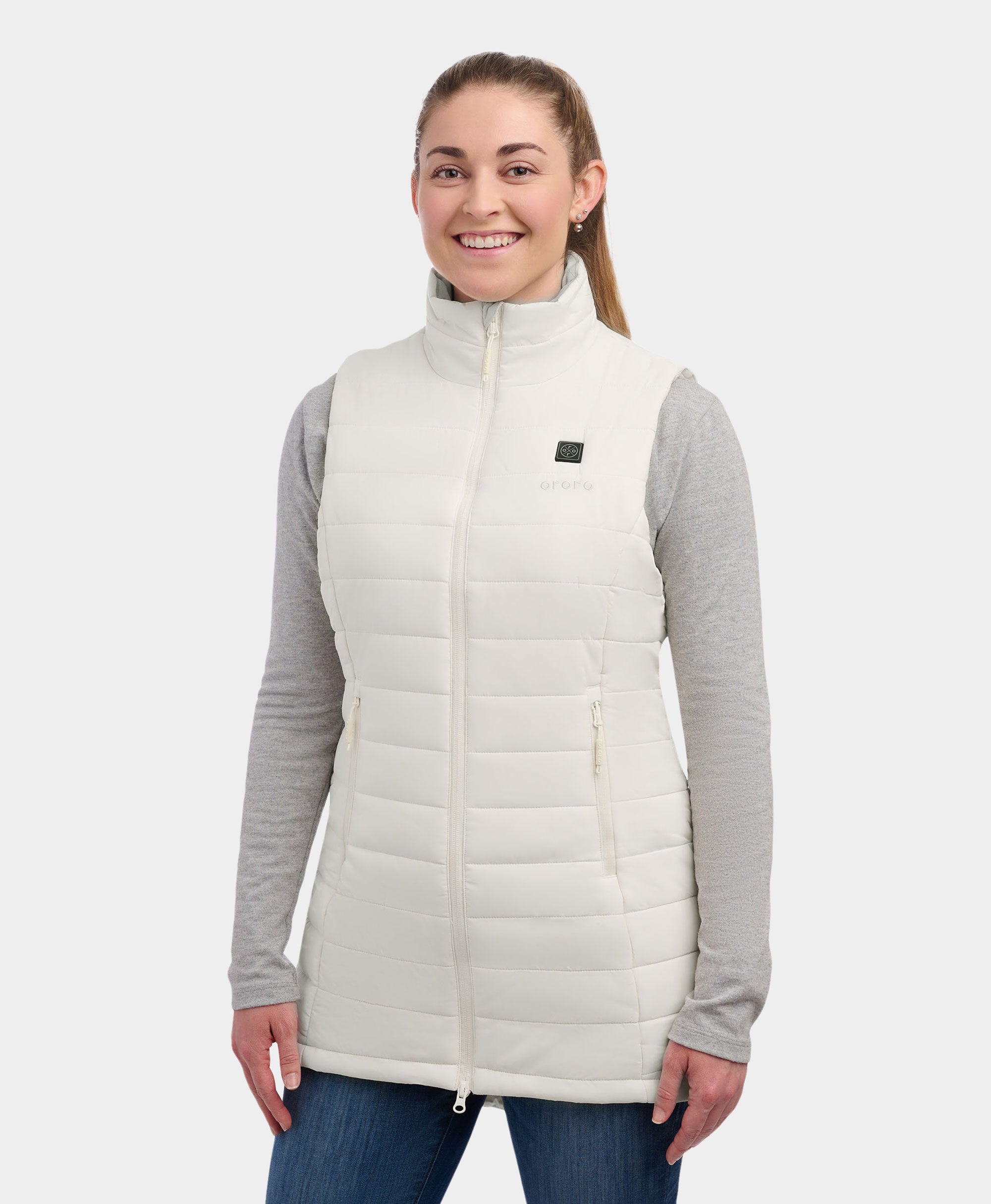 Tribeca Women's Heated Long Puffer Gilet, Thumbnail 67