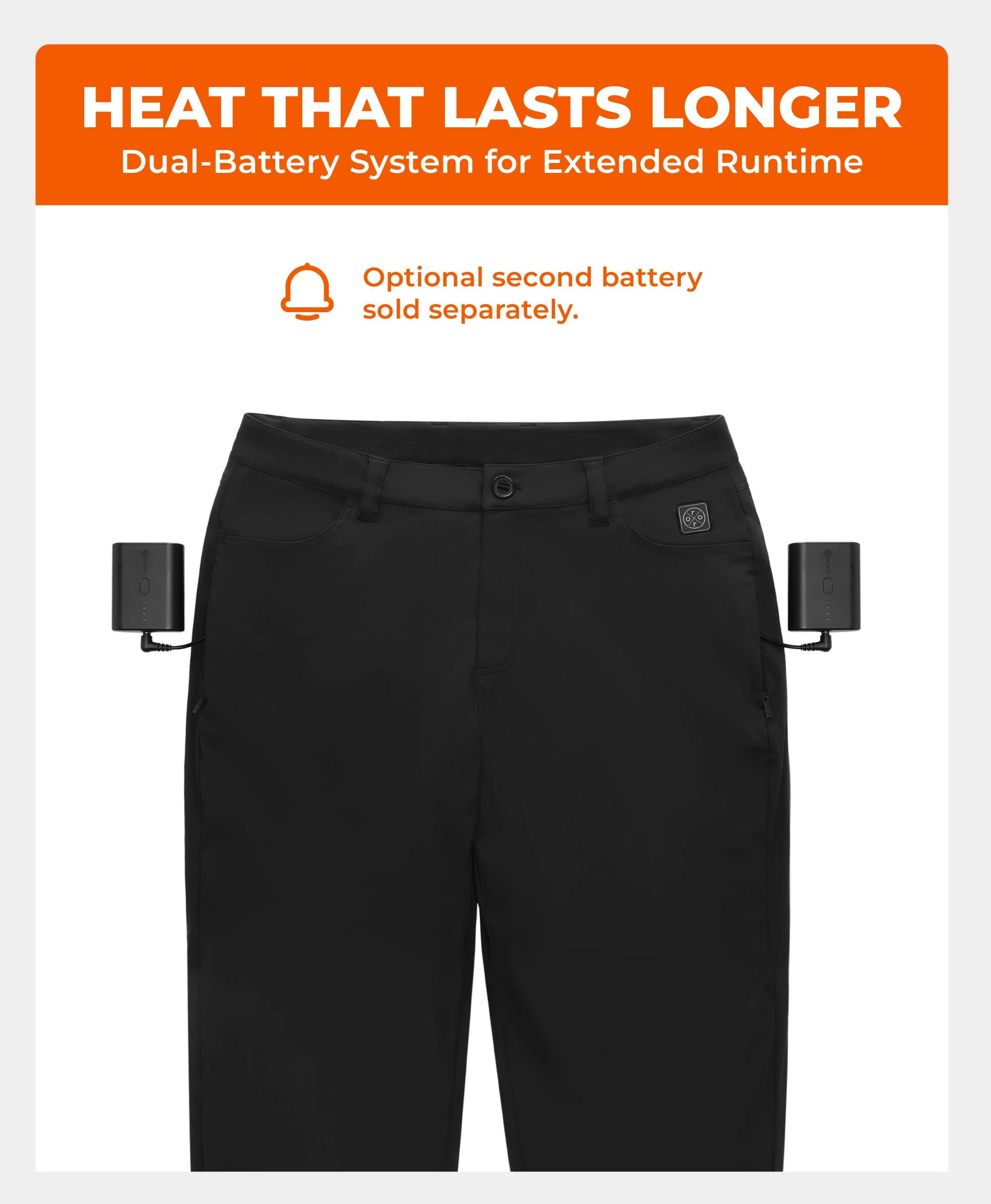 Hudson Women's Heated Casual Trousers, Thumbnail 6